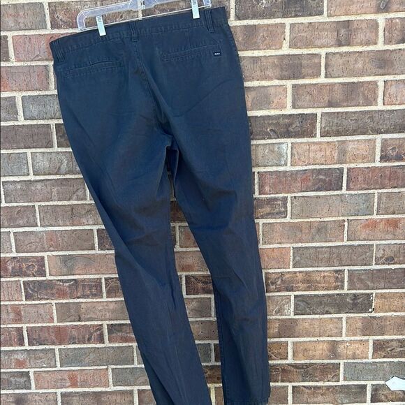 RVCA Men's Nature X Industry Black Casual Dress Pants Slacks 36 - Picture 9 of 15